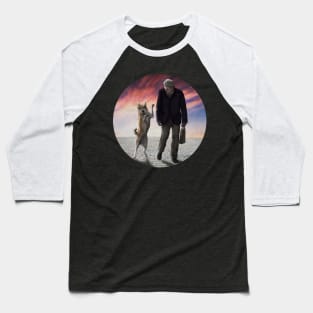 A man and his dog Baseball T-Shirt